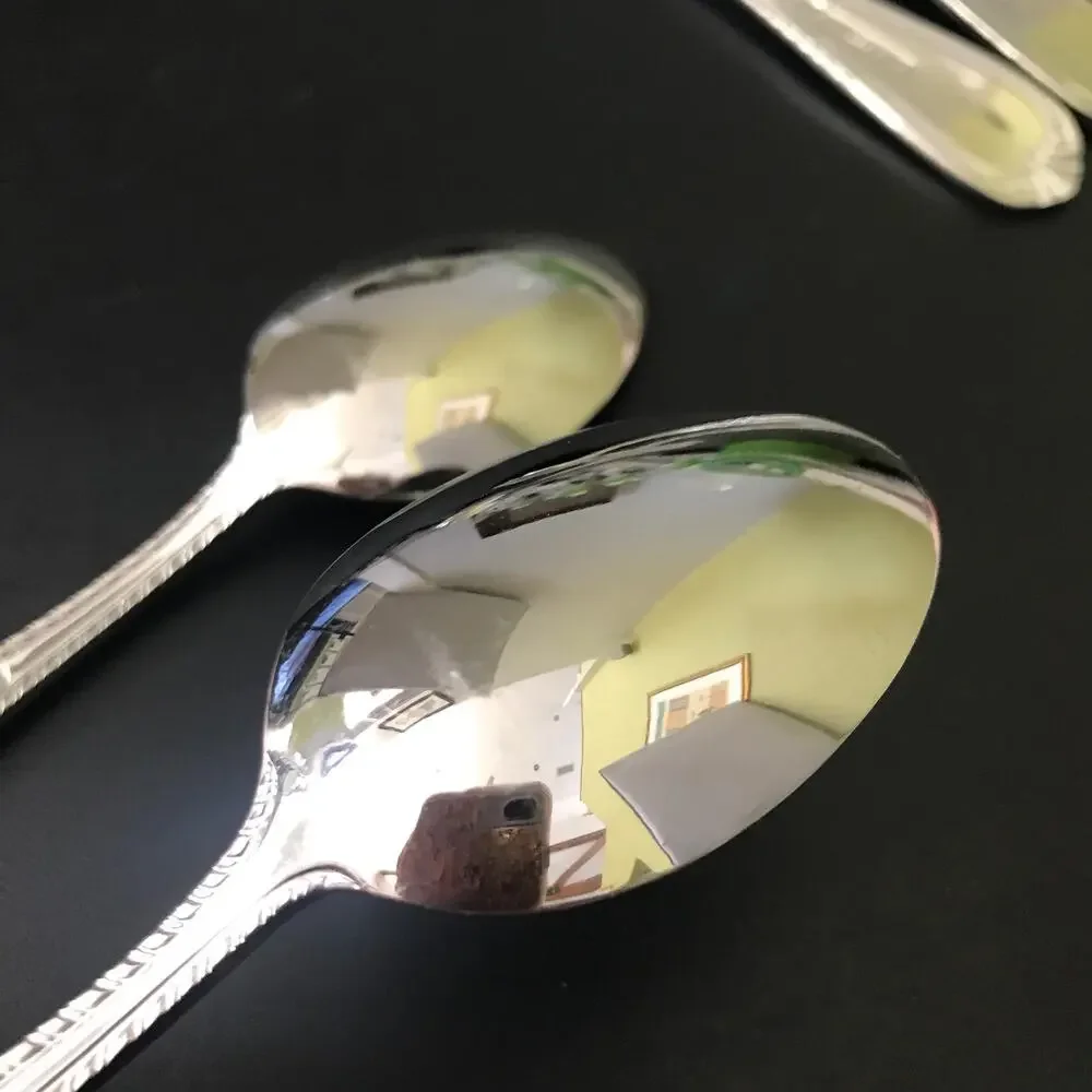 Reed & Barton Domain Teaspoon Lot of 4 Stainless Steel 18/10 Flatware China D